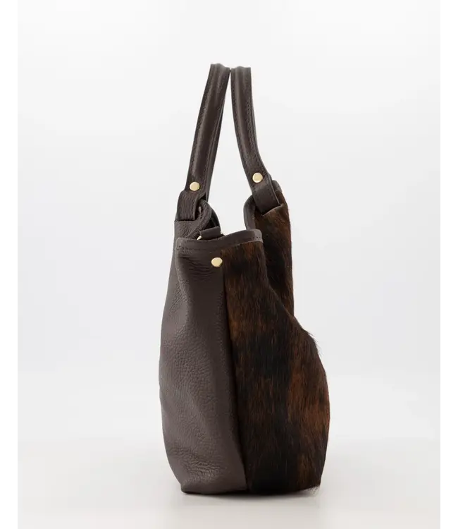 Tas Lou medium donkerbruin