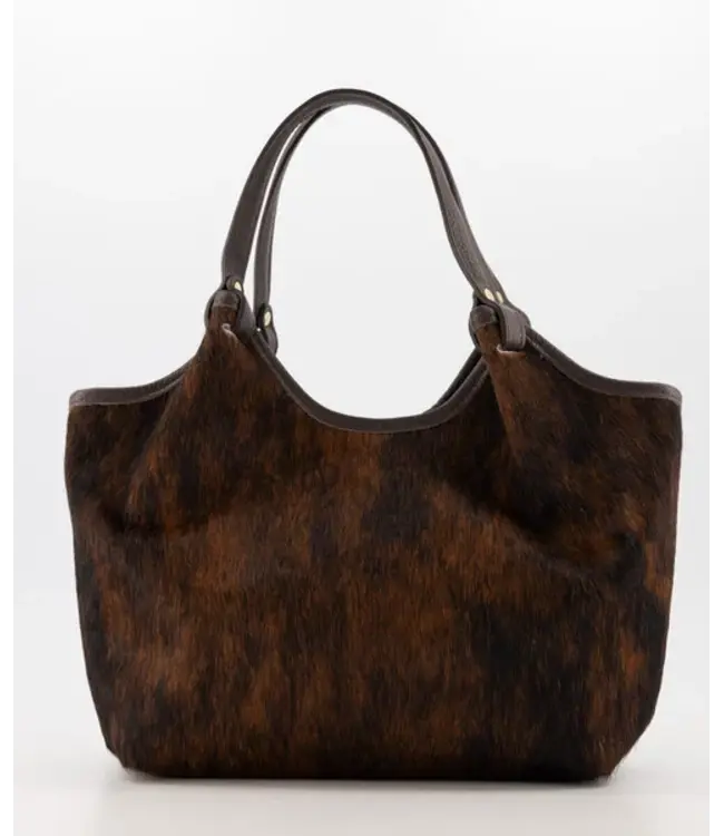 Tas Lou medium donkerbruin