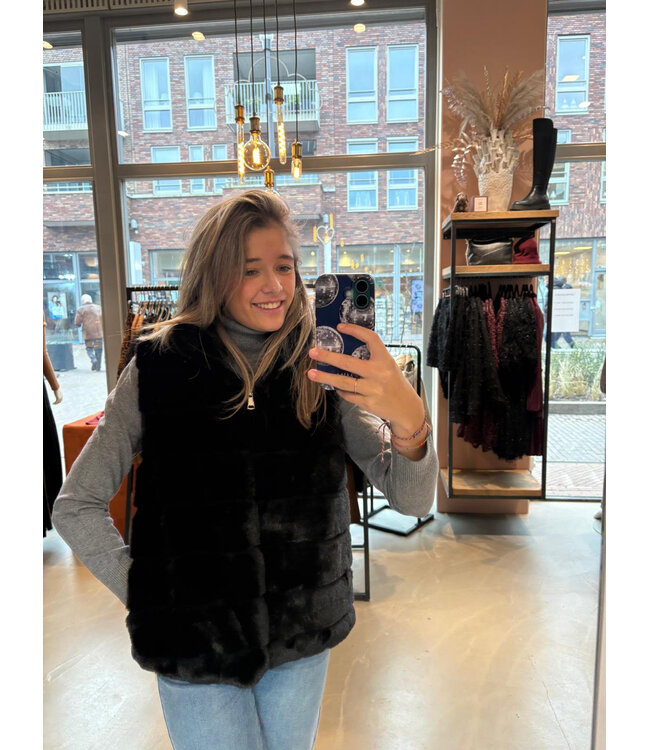 Freequent Gilet Fluffy (div kl.)