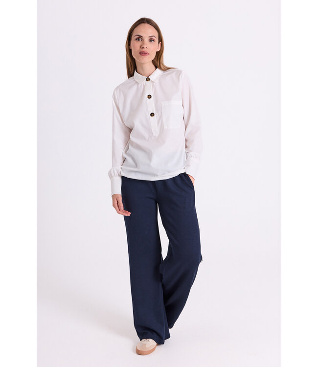 Freequent pants FQLUCINDA 207444 navy blazer w. off/white