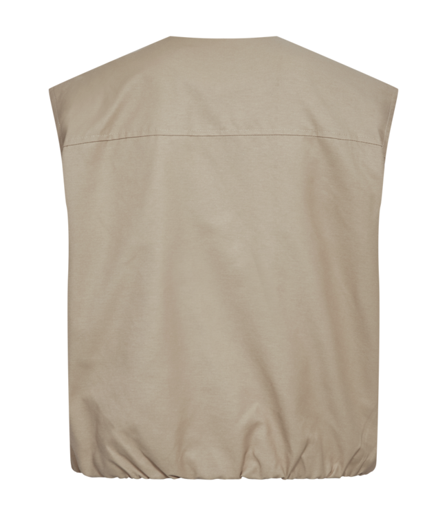 Freequent Waistcoat FQCANA 207721 silver mink