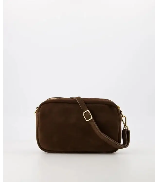 Musthave Tas Irene suede bruin