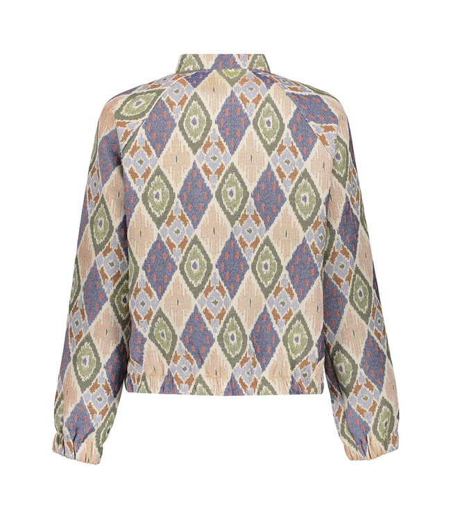 Geisha Jacket 65106-20 olive/chambray