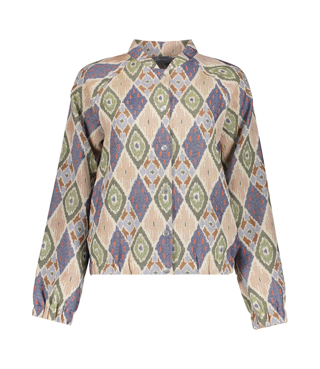 Geisha Jacket 65106-20 olive/chambray