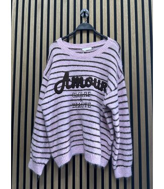 Musthave Sweater Amour pink one size