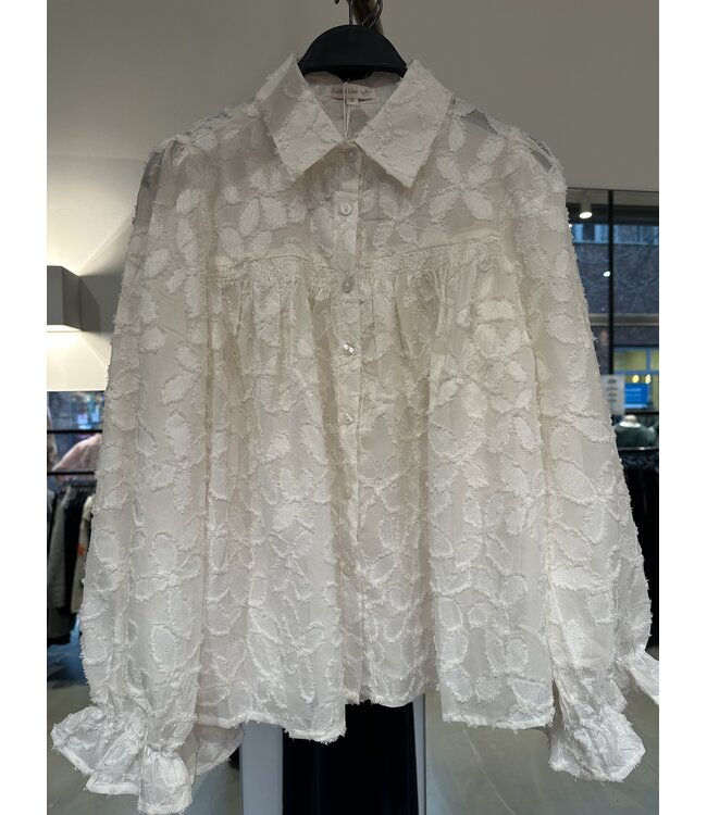 Geisha Blouse snow white