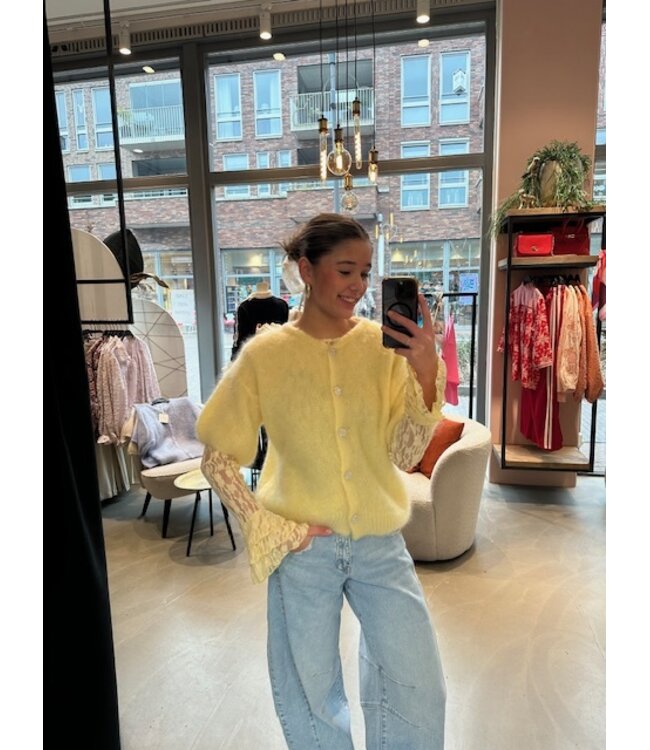 Musthave Cardigan Jolie mohair one size (div kl.)