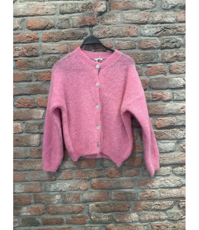 Musthave Cardigan Swirl mohair one size