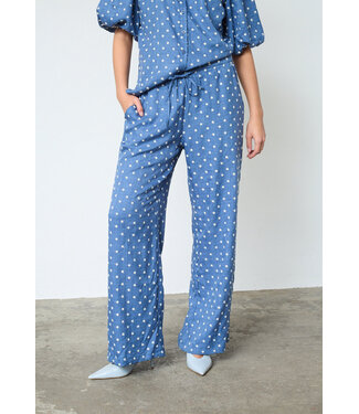 Sisters Point Pants Ella 19445 SS26 Blue flower
