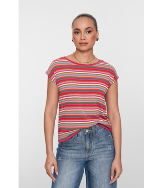 Geisha Top 62157-20 red/pink/orange