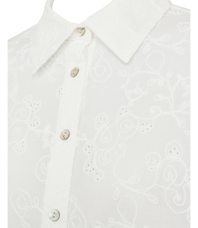 Freequent Shirt FQUNIQUA 205655 Star off/white