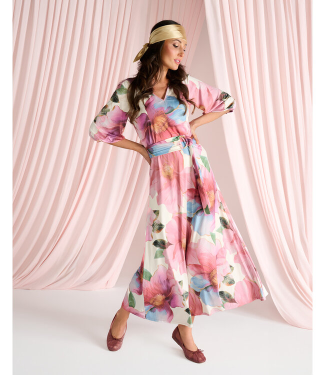 K-Design Maxi jurk met design P115 C111