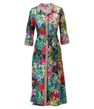 K-Design Maxi jurk met design C410 P135