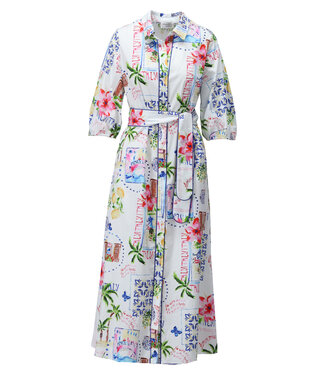 K-Design Maxi jurk met design P087