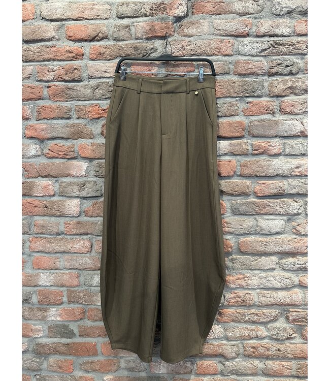 Eline's choice Pants Barrel fit Nina brown