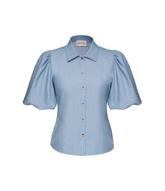 Kimara Blouse Belle KR49 light blue denim