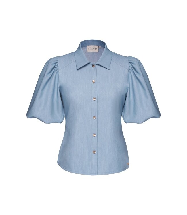 Kimara Blouse Belle KR49 light blue denim