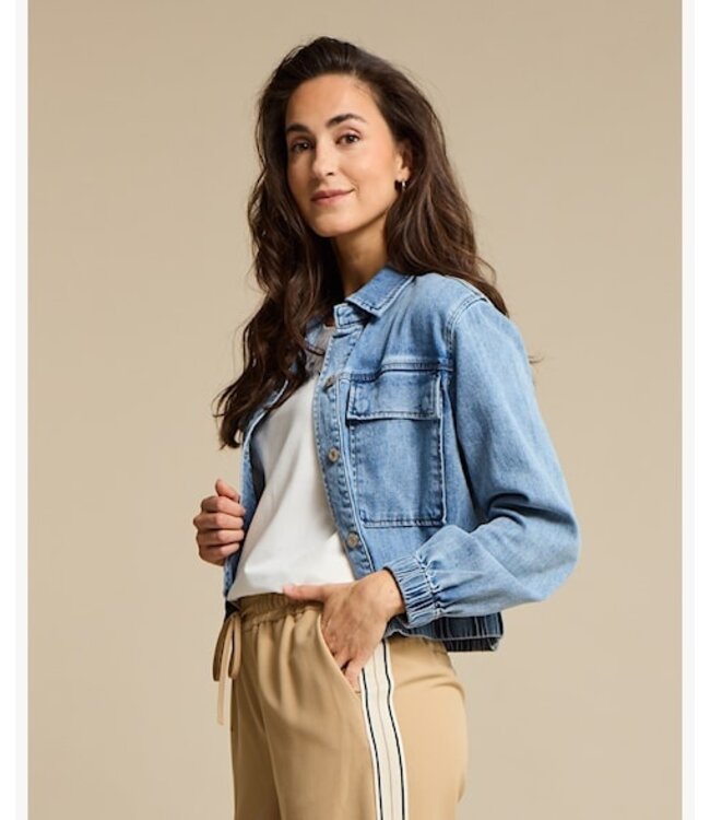 Red Button Jacket Juno SRB4868 denim