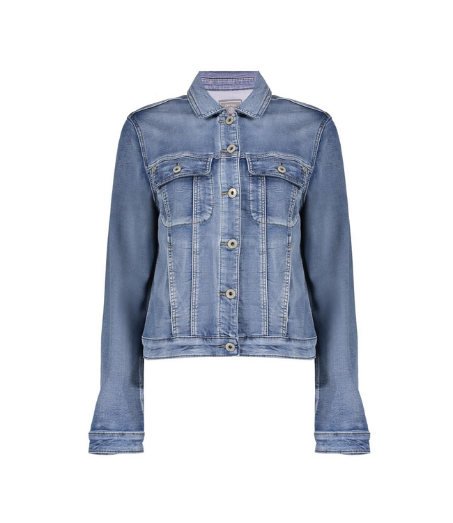 Geisha Sabine jeansjacket mid blue denim