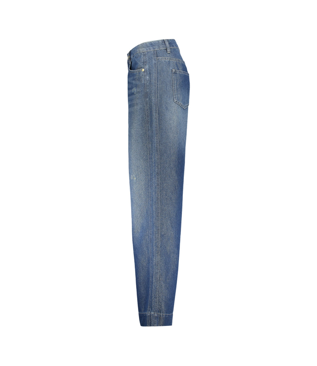 Geisha Jeans yam 61034-10 mid blue denim/ gold