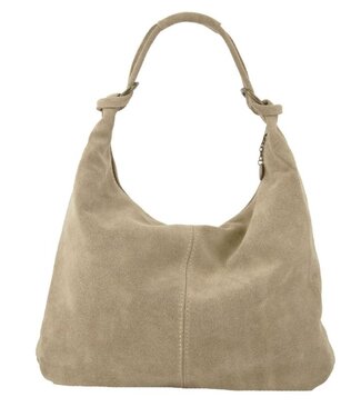 Tas Suez suede taupe