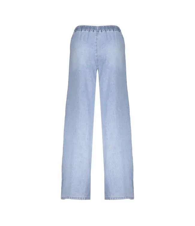 Geisha Trackpants jogdenim 61051-10 bleached denim
