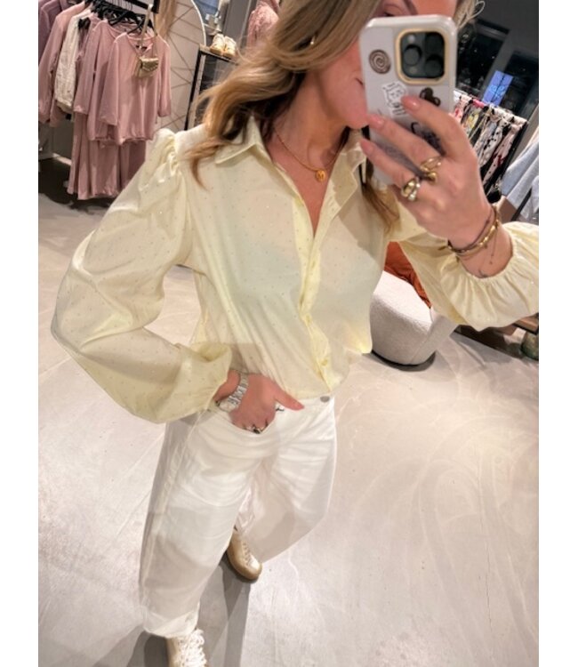 Musthave Blouse stripe studs (div kl.)