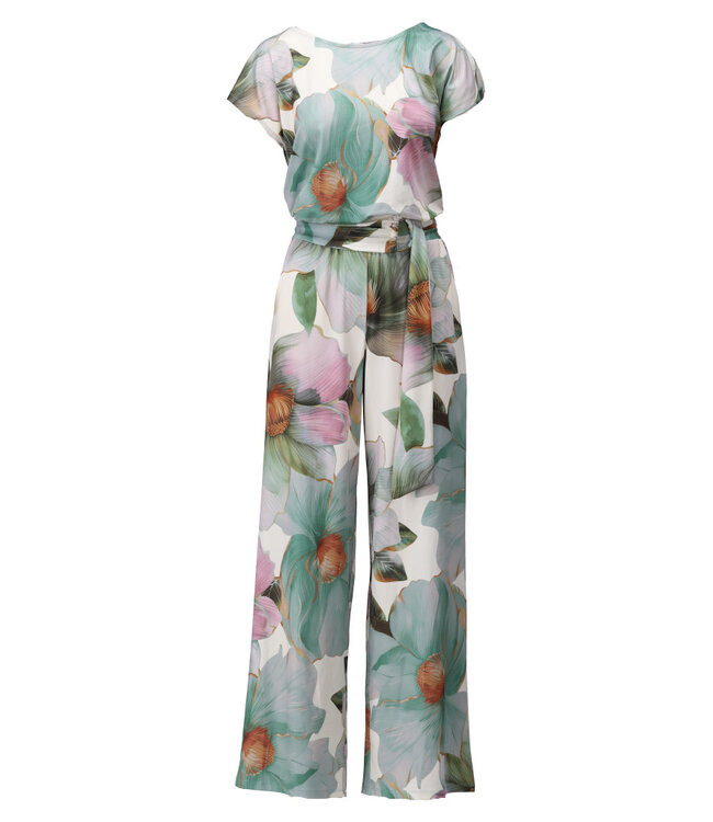 K-Design Jumpsuit met bloemen design P114