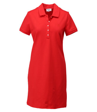 K-Design Polo jurk met korte mouwen C751L Camine rose