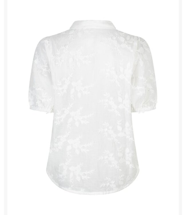 Red Button Top Victoria 3D flower SRB4826 (div kl.)