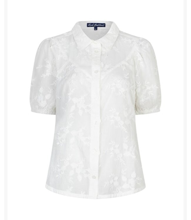 Red Button Top Victoria 3D flower SRB4826 (div kl.)