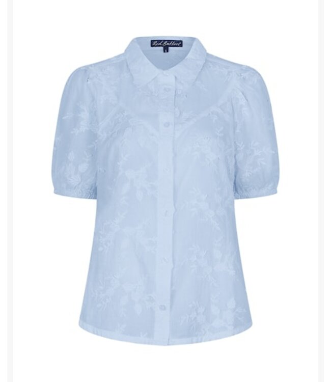 Red Button Top Victoria 3D flower SRB4826 (div kl.)