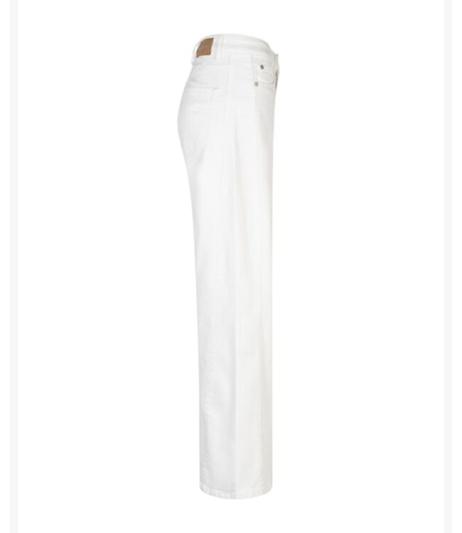 Red Button Pants Claudette SRB4906 seams off-white L-33