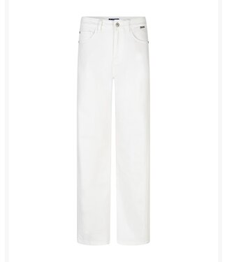 Red Button Pants Claudette SRB4906 seams off-white L-33