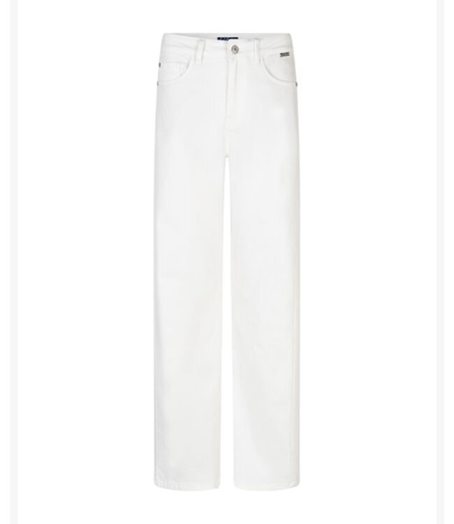 Red Button Pants Claudette SRB4906 seams off-white L-33