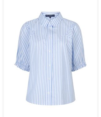 Red Button Blouse Victoria SRB4983 light blue