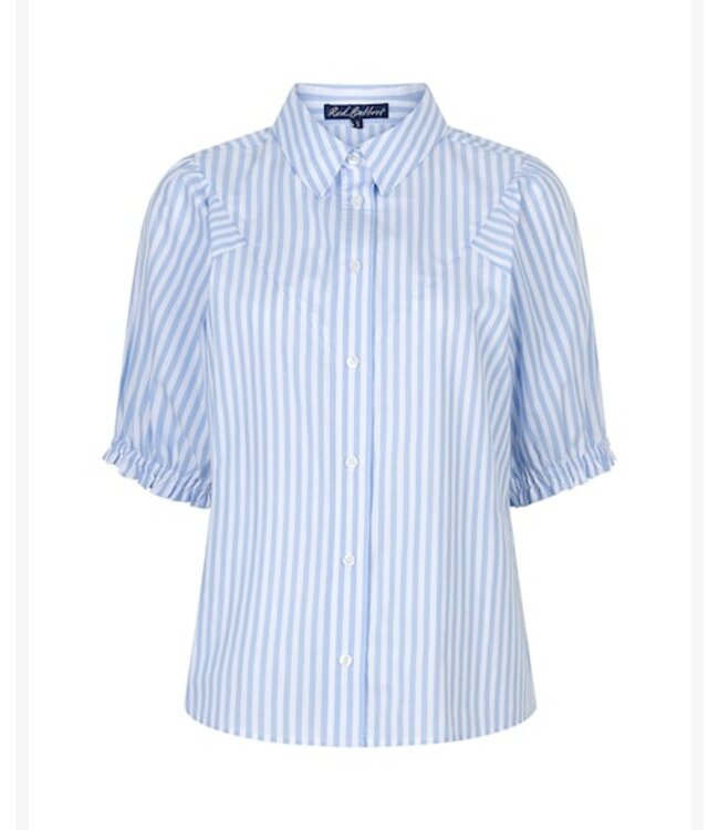 Red Button Blouse Victoria SRB4983 light blue