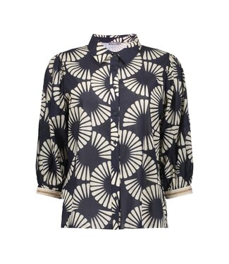 Geisha Blouse 63208-20 black/ecru