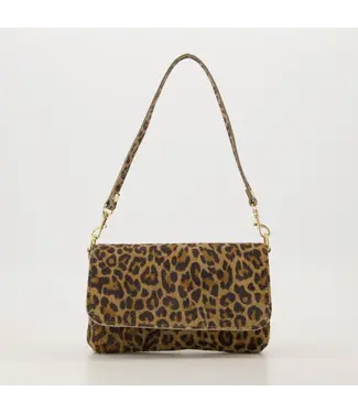 Tas Lara leopard suede