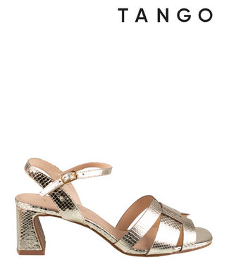 Tango Sandal Katya 8-g platino gold leather