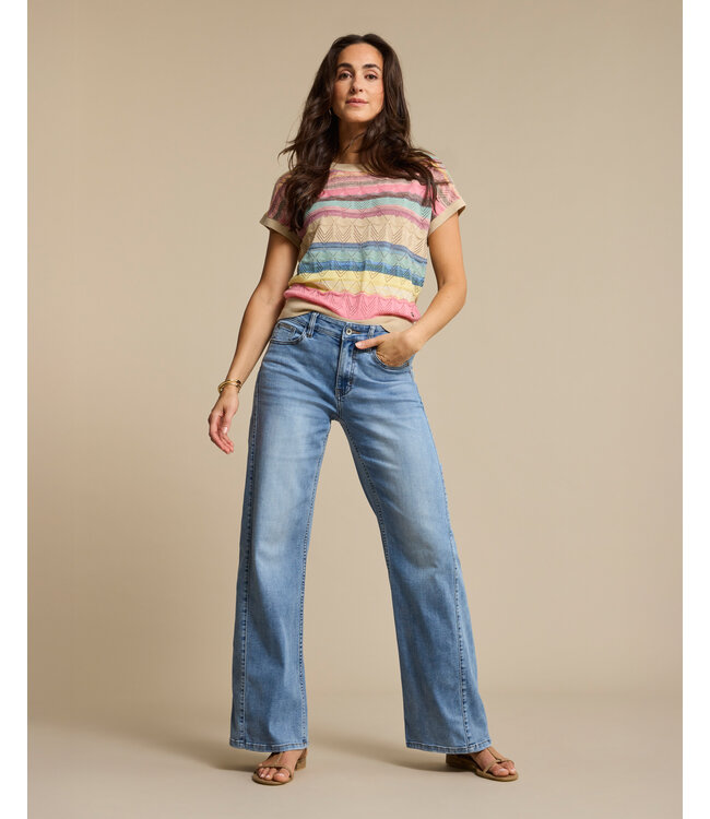 Red Button Jeans Claudette SRB4907 SS26 light blue L33