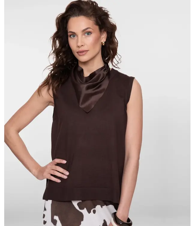 Geisha Spencer basic 64067-14 brown