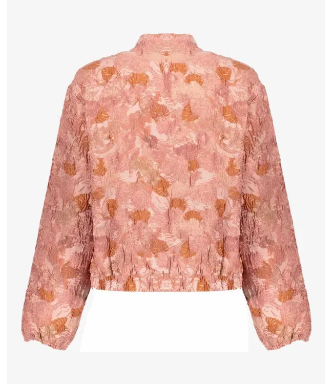 Geisha Bomber jacquard 65032-21 pink combi