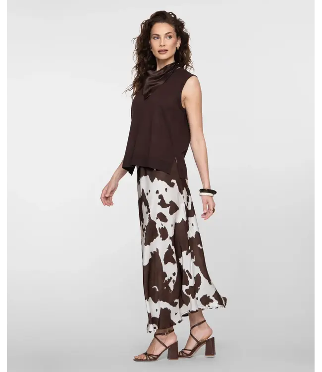 Geisha Skirt cow 66029-70 off-white/brown