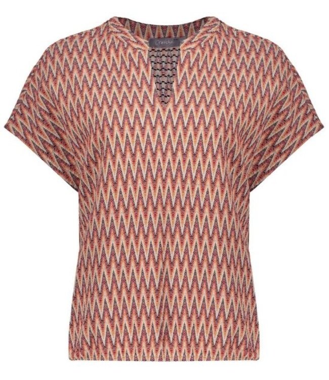 Geisha Top 62151-20 red/sand