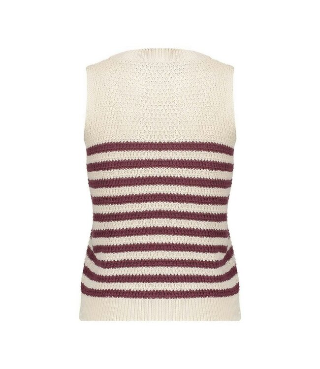 Geisha Spencer 64093-70 off-white/cherry red