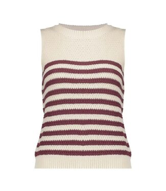 Geisha Spencer 64093-70 off-white/cherry red