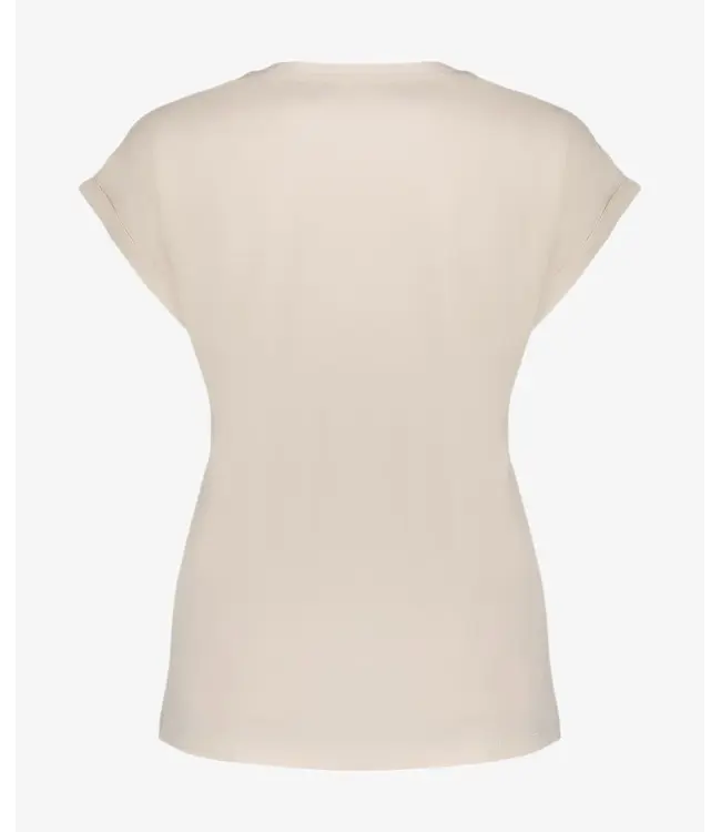 Geisha T-shirt tres chique 62143-41 sand/cherry