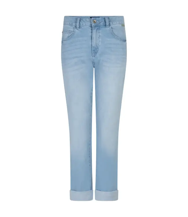 Red Button Pants Kate fancy stitching SRB4787 light blue