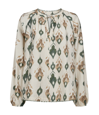 Freequent Blouse FQRANA 207693 moonbeam w. dark forest